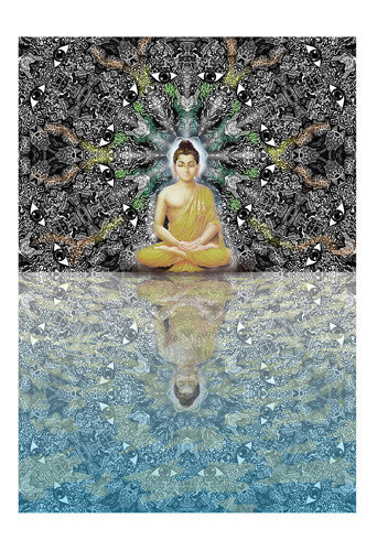 Inner Vision Mike DuBois Art Print - HalfMoonMusic