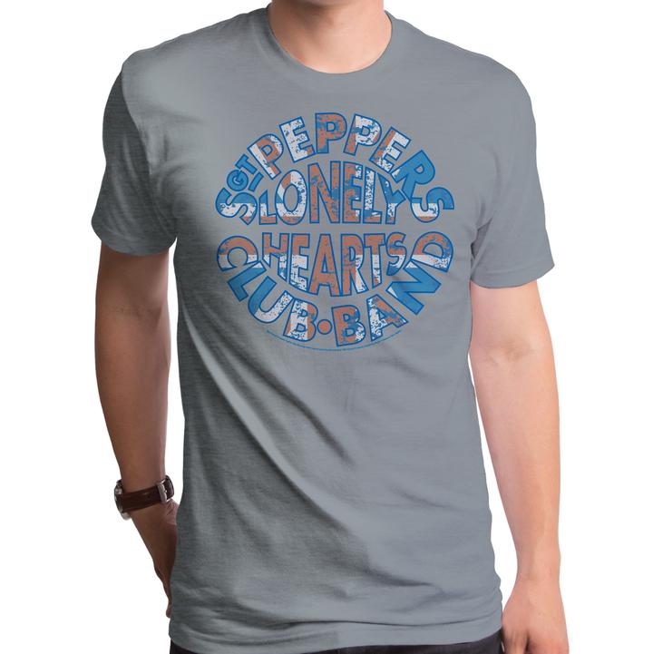 Mens The Beatles Union Jack T-Shirt - HalfMoonMusic