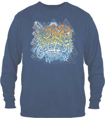 Garcia Tigers Long Sleeve Tee - HalfMoonMusic