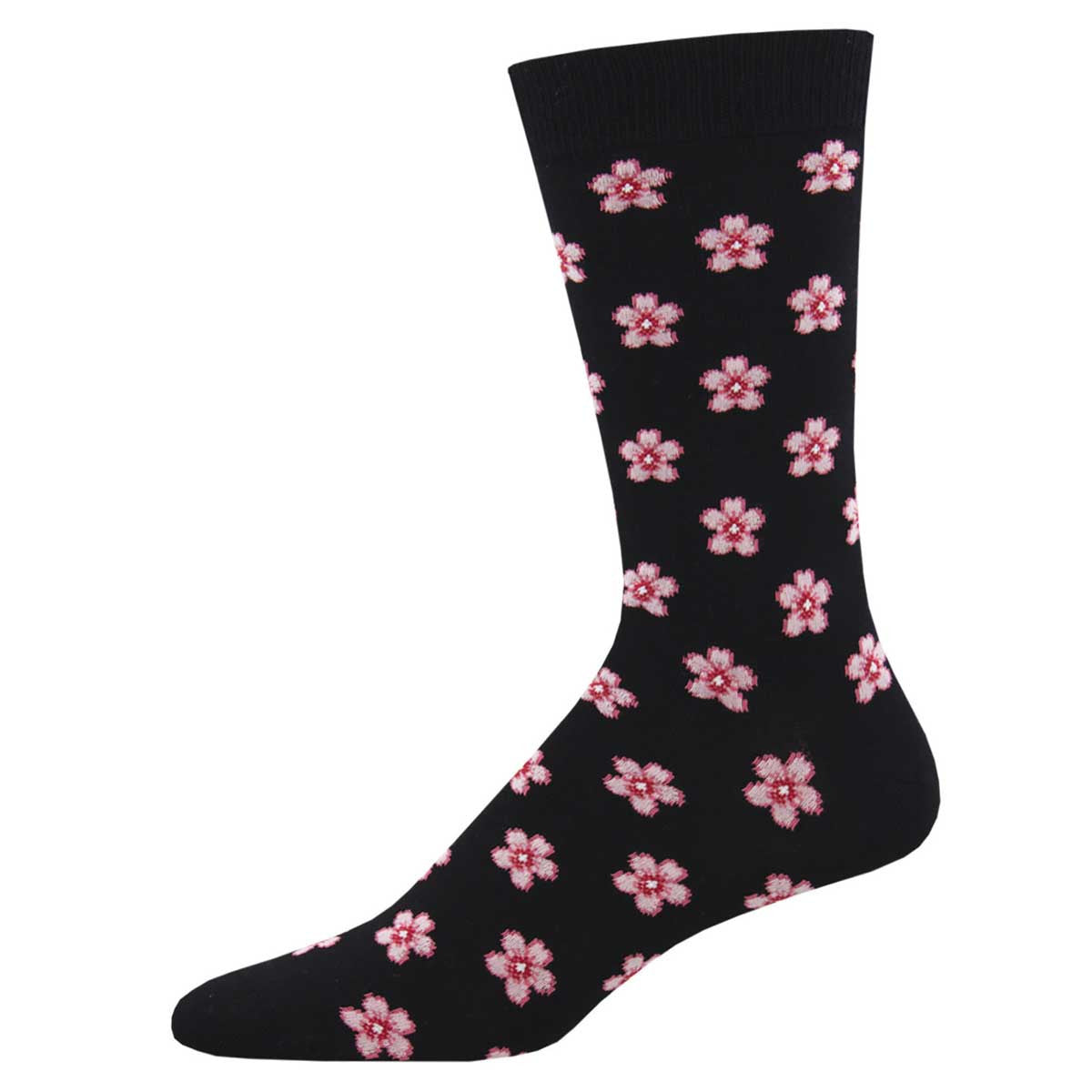 Mens Spring Blossom Bamboo Socks - HalfMoonMusic