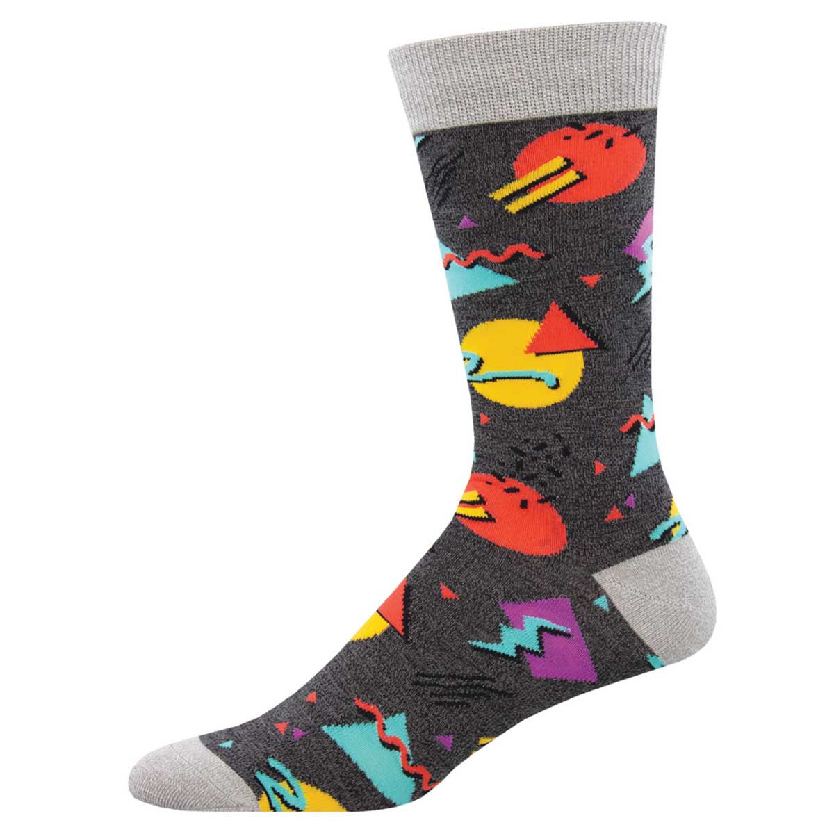 Mens 90s Vibes Bamboo Socks - HalfMoonMusic