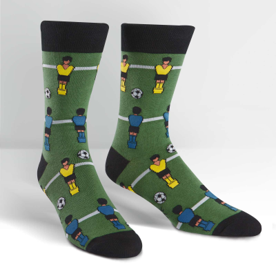 Mens Goooal Crew Socks - HalfMoonMusic