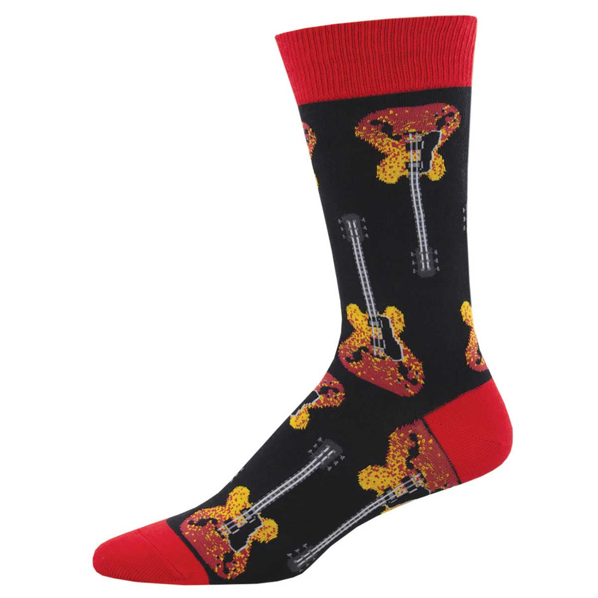 Mens Pick Up Lines Guitar Socks - HalfMoonMusic