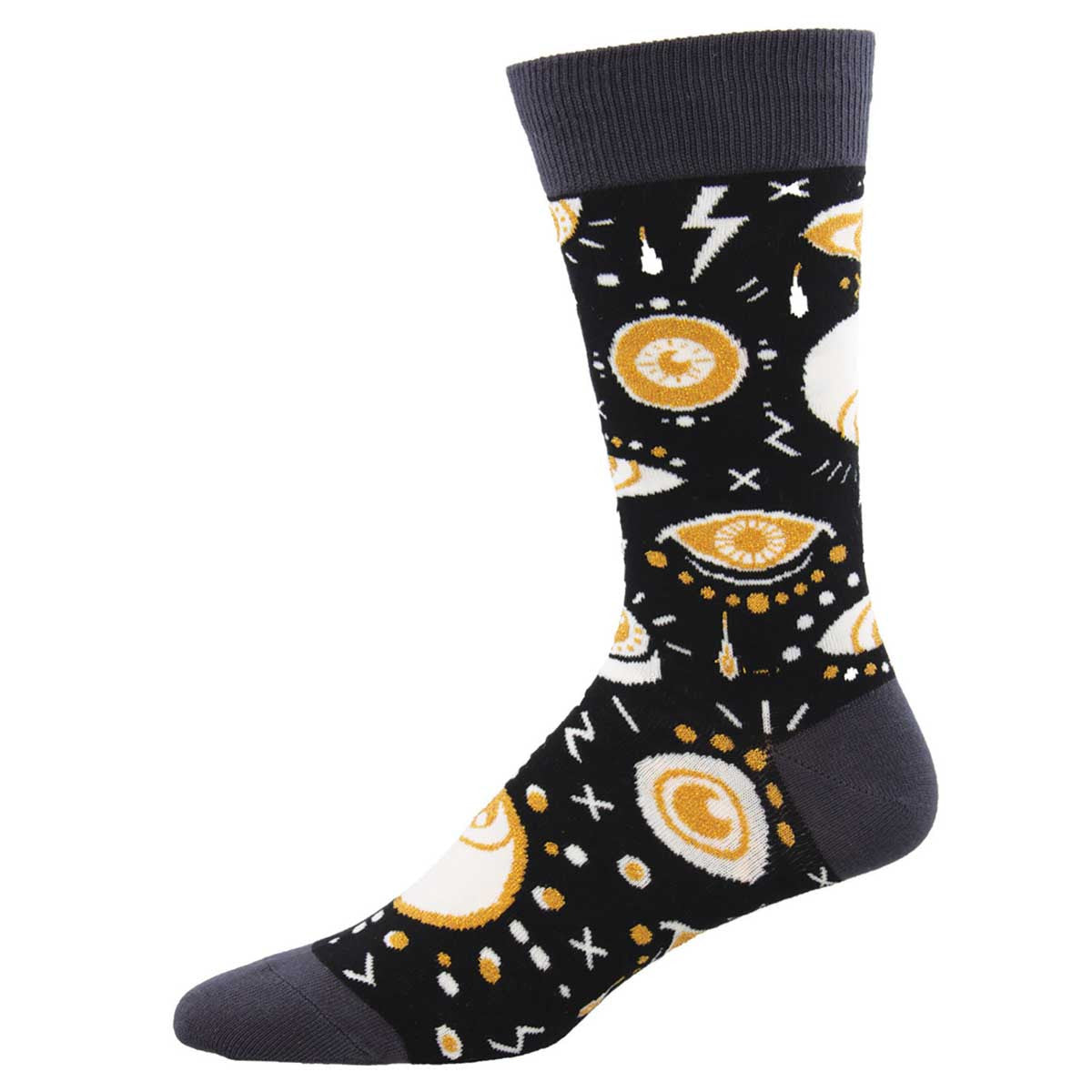 Mens Eyes On The Prize Socks - HalfMoonMusic