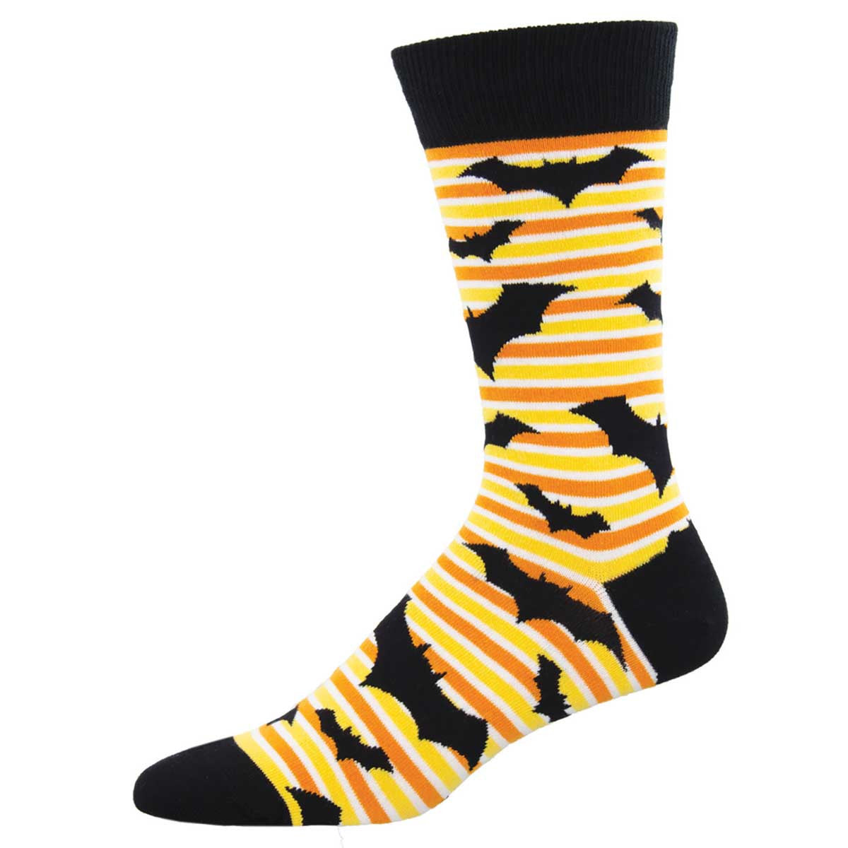 Mens Halloween Bats Socks - HalfMoonMusic