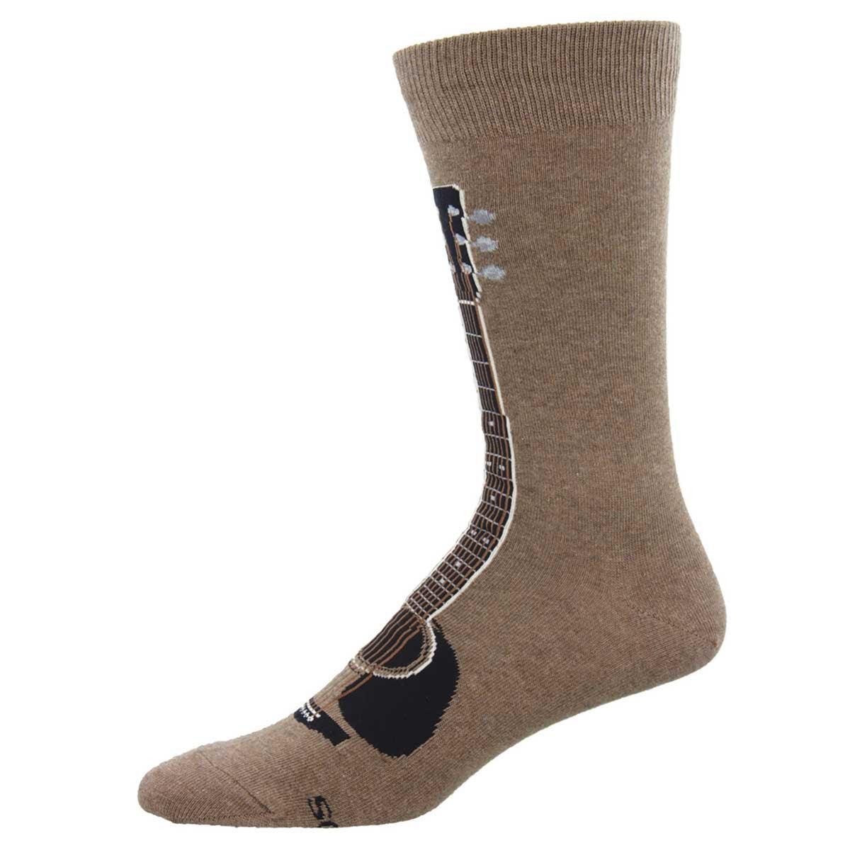 Mens 6 String Guitar Socks - HalfMoonMusic