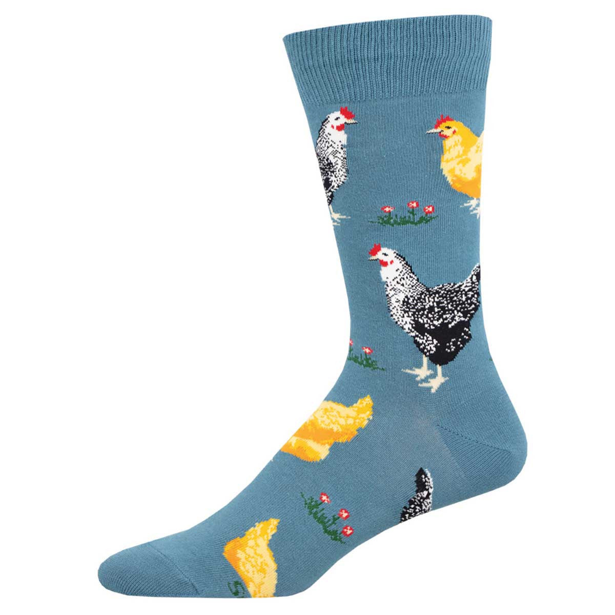 Mens Bock Bock Rooster Socks - HalfMoonMusic