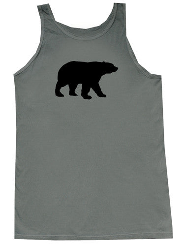 Black Bear Mens Tank Top - HalfMoonMusic