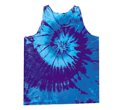 Mens Tie-Dye Tank Top - HalfMoonMusic