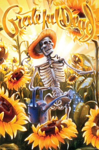 Grateful Grower Poster - HalfMoonMusic