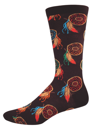 Mens Dream Catcher Socks - HalfMoonMusic