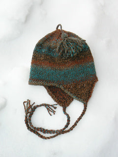 Woolen Cap with Flaps - HalfMoonMusic