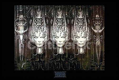 Giger Li II 3D Poster - HalfMoonMusic