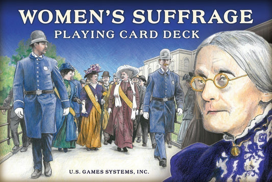 Womens Suffrage Playing Card Deck - HalfMoonMusic