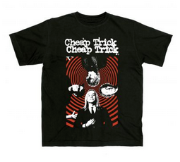 Mens Cheap Trick Spirals T-Shirt - HalfMoonMusic