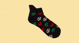 Peace Love & Trees Socks - HalfMoonMusic