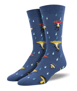 Fungi Fun Guys Mens Socks - HalfMoonMusic