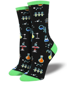 All The Solutions Womens Socks - HalfMoonMusic