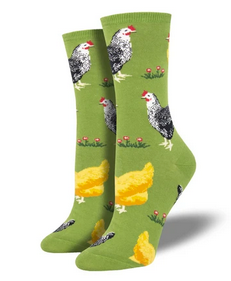 Chickens Womens Socks - HalfMoonMusic