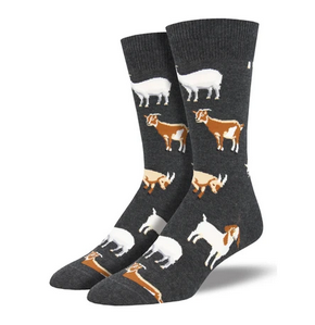 Silly Billy Goat Mens Socks - HalfMoonMusic