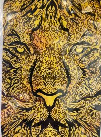 Jungle King Lion Tapestry - HalfMoonMusic
