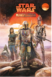 The Mandalorian Crew Poster - HalfMoonMusic