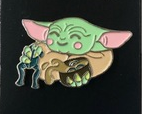 Baby Yoda Soup Hat Pin - HalfMoonMusic