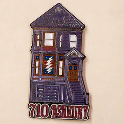 710 Ashbury Street Hat Pin - HalfMoonMusic