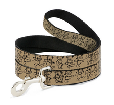 Assorted Grateful Dead Thin Dog Leash - HalfMoonMusic