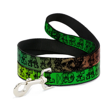 Assorted Grateful Dead Thin Dog Leash - HalfMoonMusic
