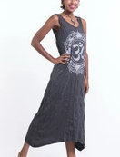Womens Big Ohm Tank Dress - HalfMoonMusic