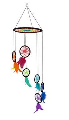 Chakra Mobile Dream Catcher - HalfMoonMusic