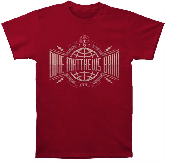 Mens Dave Matthews Band Radio Tower T-Shirt - HalfMoonMusic