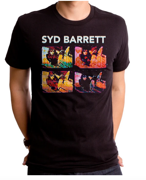Mens Syd Barrett On Tape T-Shirt - HalfMoonMusic