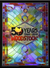 Reflective Foil Woodstock Poster - HalfMoonMusic