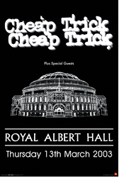 Cheap Trick Royal Albert Hall Poster - HalfMoonMusic