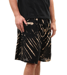 Mens Rayon Tie-Dye Solar Mudmee Shorts - HalfMoonMusic