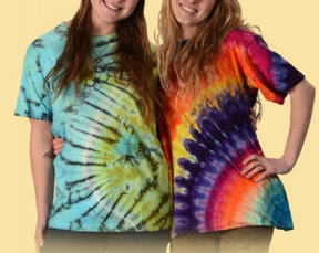 Unisex Life In Balance Tie-Dye T-Shirt - HalfMoonMusic