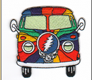 Grateful Dead Trippy Bus Patch - HalfMoonMusic