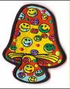 Smiley Face Mushroom Patch - HalfMoonMusic