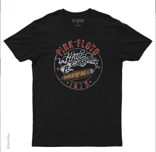 Mens Pink Floyd Have A Cigar Gravy Train T-Shirt - HalfMoonMusic