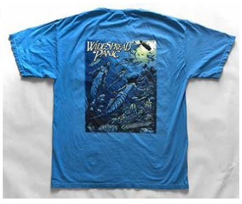Mens Widespread Panic St Augustine Pocket T-Shirt - HalfMoonMusic