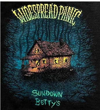Mens Widespread Panic Sundown Betty's T-Shirt - HalfMoonMusic