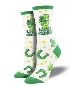 Womens Care Bears Lucky Charm Socks - HalfMoonMusic