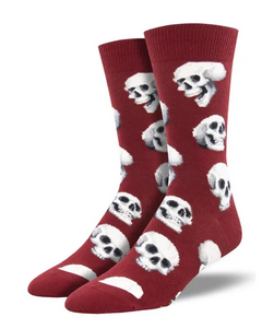 Mens Sacred Skulls Socks - HalfMoonMusic