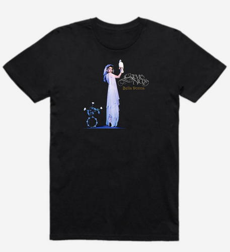 Mens Stevie Nicks Bella Donna T-Shirt - HalfMoonMusic