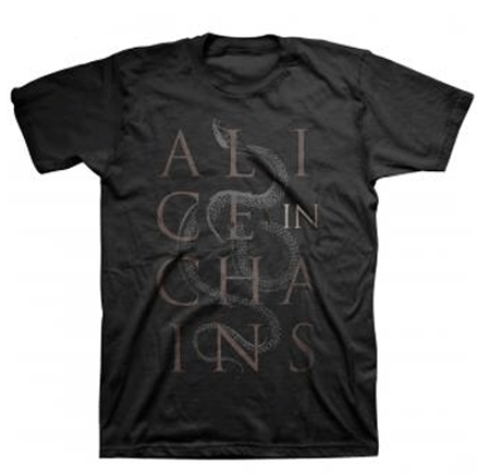 Mens Alice In Chains Snakes T-Shirt - HalfMoonMusic