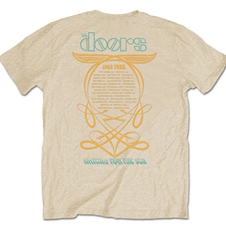 Mens The Doors 1968 Tour T-Shirt - HalfMoonMusic