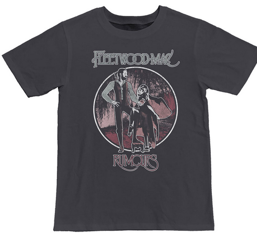 Mens Fleetwood Mac Vintage Rumours T-Shirt - HalfMoonMusic