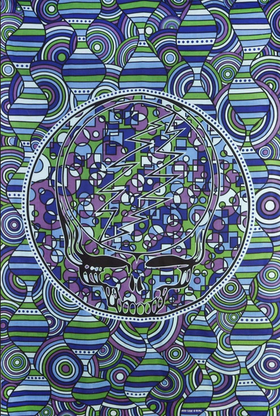 Grateful Dead Under The Sea 3-D Tapestry - HalfMoonMusic